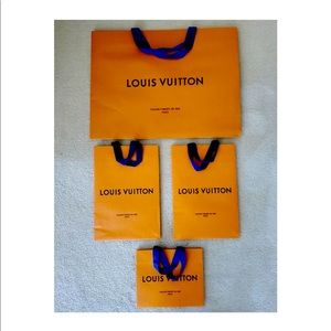Louis Vuitton Paper Shopping Bags